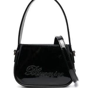 ✨ NWT Blumarine Black Patent Mini Bag w/ Detachable Strap ✨